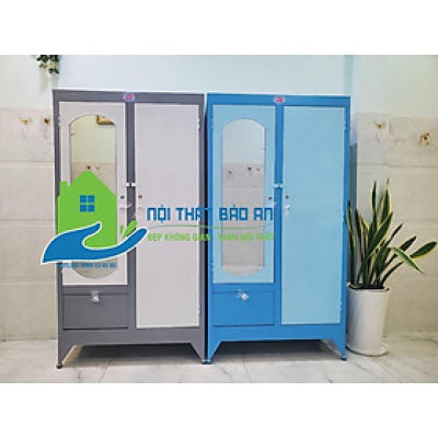 Tủ quần áo sắt 1m6x90cm