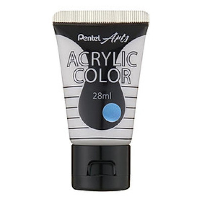 Tuýp Màu Vẽ Acrylic Pentel 28ml WA2-T152 - Iridescent Pearl Blue