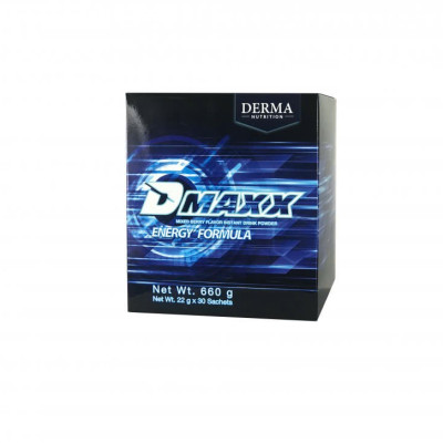 DMAXX thức uống bổ sung vitamin năng lượng có đường DAMODE 14 gói dùng thử màu xanh