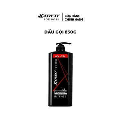 Dầu gội nước hoa X-Men For Boss 850g Intense/Legend - Hương nước hoa châu Âu
