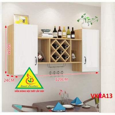 Tủ Kệ  trang trí treo tường VKRA13 - Nội thất lắp ráp