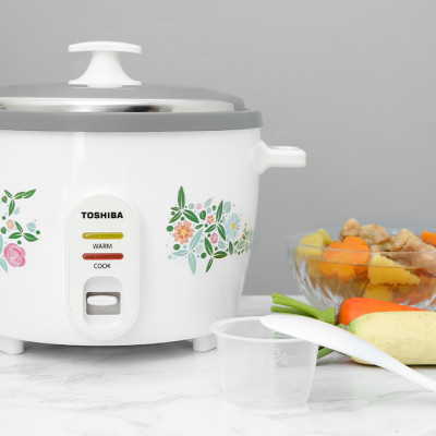 Nồi cơm nắp rời Toshiba RC-18MH1PV(F) 1.8 lít - Hàng Chính Hãng - Chỉ Giao Hồ Chí Minh