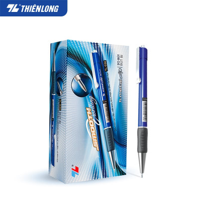 Combo 5-10-20 Bút Bi Thiên Long Metal Clip TL-036 đầu bi 1.0mm