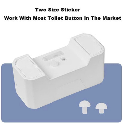 Nút xả bồn cầu tự động. Bộ xả bồn cầu cảm ứng không chạm chống nước bộ dụng cụ gia đình.