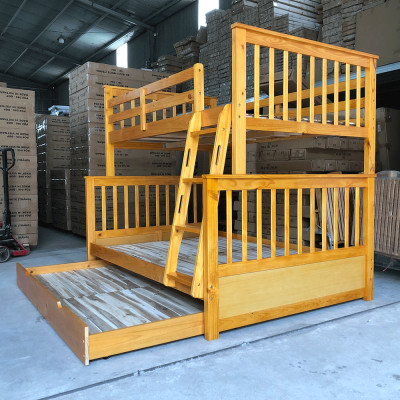 [Miễn phí vận chuyển, lắp đặt] Giường tầng xuất khẩu York 1m2/1m6