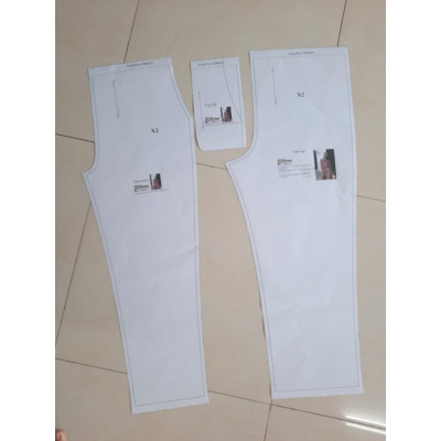 Rập giấy A0 mã 563 (BẢN VẼ) rập chân váy lưng thun