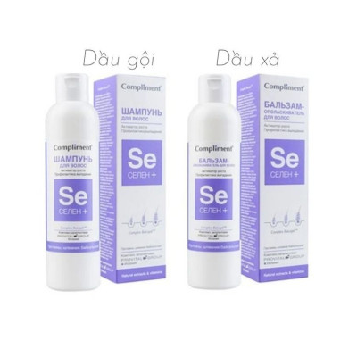 Dầu gội Selen Compliment kích mọc và giảm rụng tóc