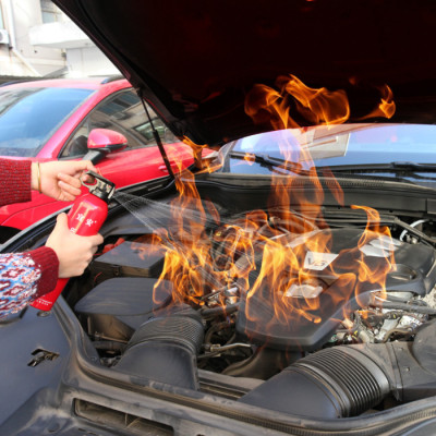 Bình CHỮA CHÁY MINI trên xe ô tô, Nhà Cửa | Nhỏ Gọn, Tiện Lợi, Đảm Bảo An Toàn Cho Gia Đình