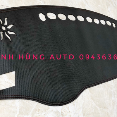 Thảm da Taplo vân carbon Cao cấp dành cho xe Toyota Vios 2019-2020-2021