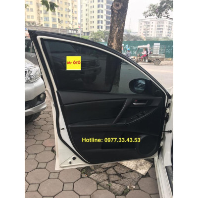Rèm Che Nắng Xe Mazda 3S Hatchback 2009-2014 Loại 1 