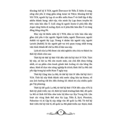 Sách - Tìm Hiểu Văn Hóa La Mã - VIETNAMBOOK