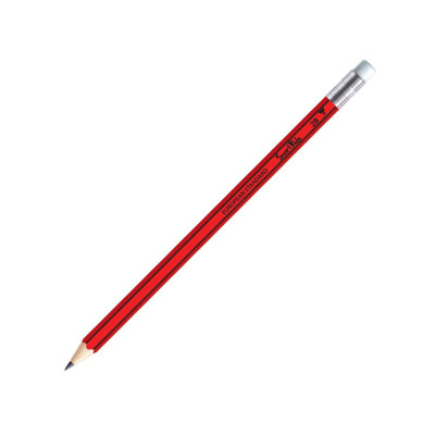 Bút Chì Gỗ 2B Có Gôm Soft Series - Smart Kids SK-PC2B011