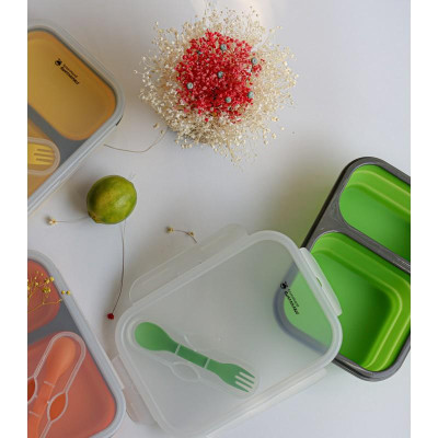 Hộp đựng thực phẩm Silicone GreenHand gấp gọn, đa năng, tiện lợi