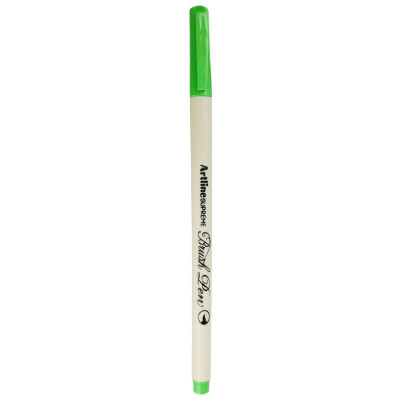 Bút Lông Đầu Cọ Artline Supreme Brush Pen EPFS-F - Xanh Chuối