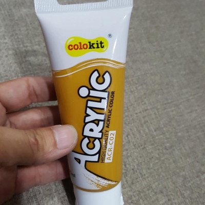 Màu Acrylic ACR-02 Colokit 75ml - Màu Vàng Đất