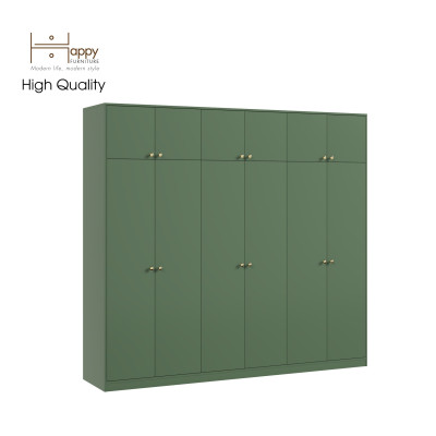[Happy Home Furniture] ELEGANT, Tủ quần áo 2m4x2m2 , 240cm x 54cm x 220cm ( DxRxC), TCM_044