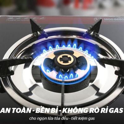 Bếp Gas Dương Đơn Mặt Kính Sunhouse SHB212KG - Hàng chính hãng