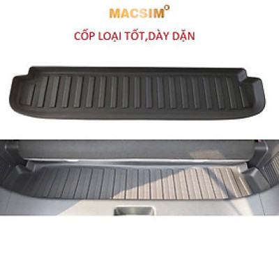 Thảm sd3 lót cốp Vinfast VF3 Nhãn hiệu Macsim chất liệu nhựa TPE cao cấp màu đen