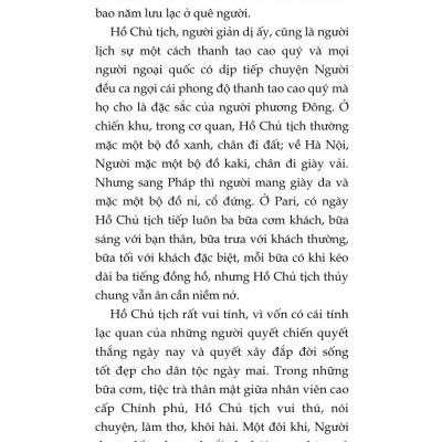 Hồ Chủ tịch - Hình ảnh của dân tộc, tinh hoa của thời đại