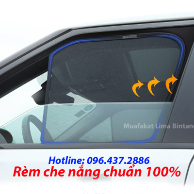 Rèm Che Nắng Ford Ecosport 2013-2022, Rèm Chắn Nắng Nam Châm Cho Xe ô tô, Bộ 4 Tấm, có nam châm