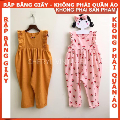 Rập jum cánh tiên cho bé - Rập giấy mã R405 (BẢN VẼ)