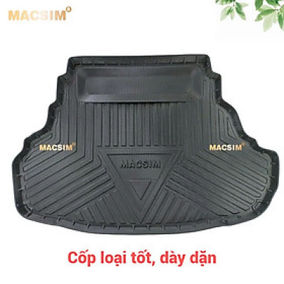 Lót cốp xe ô tô (qd) CAMRY 2011-2017 chất liệu TPV thương hiệu Macsim màu đen