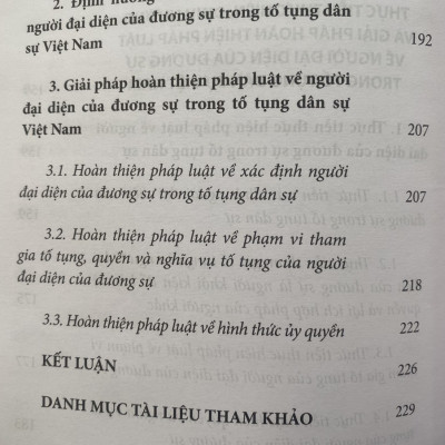 Người Đại Diện Của Dương Sự Trong Pháp Luật Tố Tụng Dân Sự Việt Nam