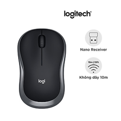 Chuột không dây Logitech B175 - Hàng chính hãng