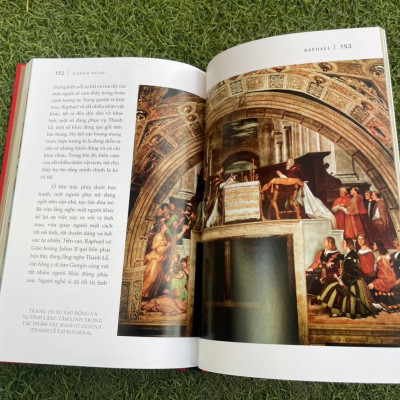  BỘ SÁCH DELUXE BOOKS (BỘ SÁCH SANG TRỌNG) - Leonardo, Michelangelo & Raphael - Cuộc đời của ba danh họa thời kì Phục Hưng