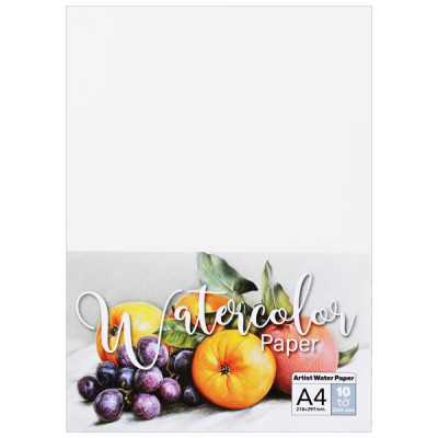 Giấy Vẽ Mỹ Thuật A4 - Artist Water Paper 250gsm - The Sun (10 Tờ/Xấp)