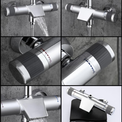 BỘ SEN TẮM ĐỒNG THAU NÓNG LẠNH EUROVINTO CAO CẤP MÃ GS-FX