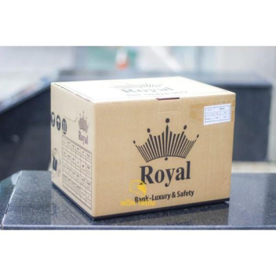 Nón bảo hiểm 3/4 ROYAL M20C vàng nghệ bóng