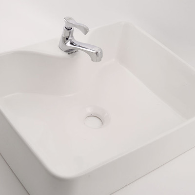 Vòi Lavabo lạnh Eurolife EL-116 (Trắng bạc)