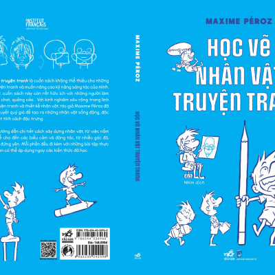 Sách - Học vẽ nhân vật truyện tranh (Maxime Péroz) (Nhã Nam Official)