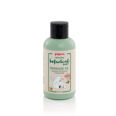 Dầu Massage Cho Bé Natural Botanical Pigeon 120ml