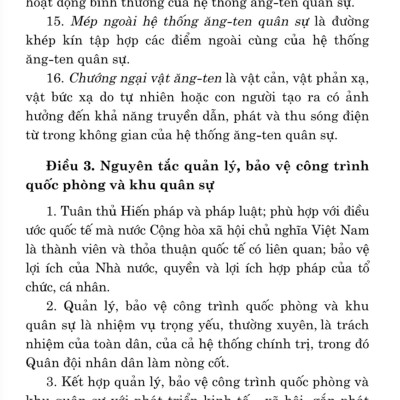 Luật Quản lý, bảo vệ công trình quốc phòng và khu quân sự
