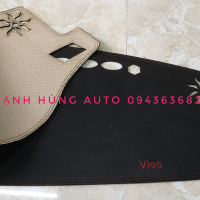 Thảm taplo chống nóng cho xe TOYOTA VIOS 2021 thảm da