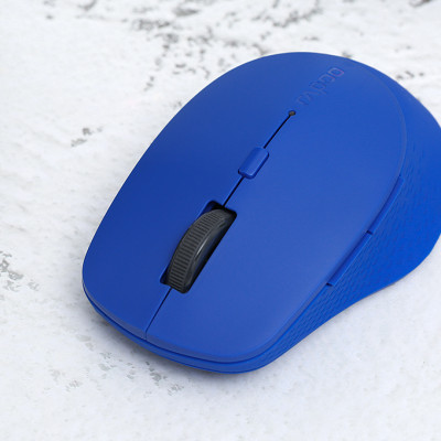 Chuột Không Dây Silent Wireless Và Bluetooth RAPOO M300 - Hàng chính hãng