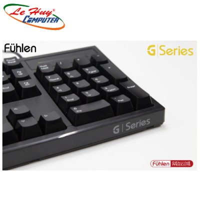 Bàn Phím Fuhlen G411S Black - Phím văn phòng - Hàng Chính Hãng