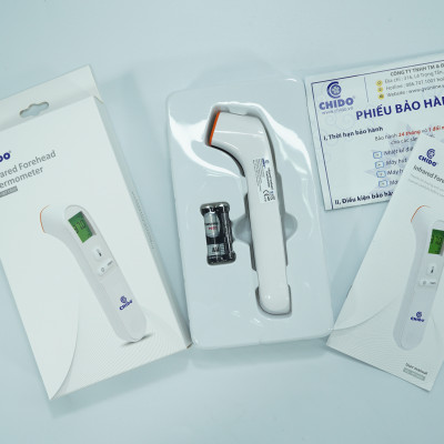 Nhiệt kế điện tử đo trán hồng ngoại Chido Công Nghệ Nhật Bản