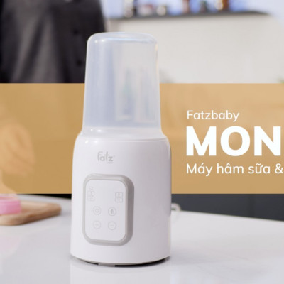 Máy hâm sữa & tiệt trùng điên tử - Mono 7 - Fatzbaby FB3010TN