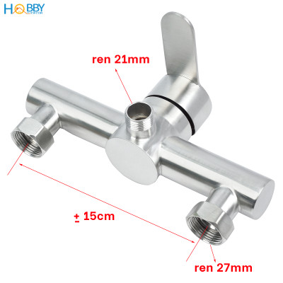 Củ sen tắm gật gù nóng lạnh inox 304 Hobby Home Decor CSNL4