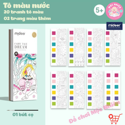 Đồ chơi Tranh tô màu nước Mideer Watercolor Painting