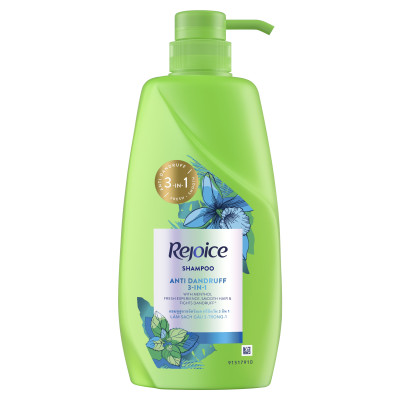 Dầu gội Rejoice hỗ trợ điều trị gàu 3 trong 1