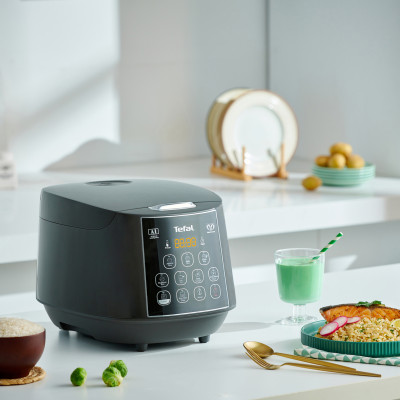 Nồi cơm điện tử Tefal - 1.8L - Thương hiệu Pháp - RK736B68- Hàng chính hãng