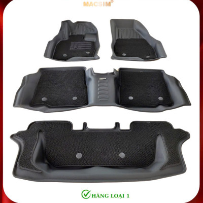 Thảm lót sàn ô tô 2 lớp cao cấp dành cho xe Ford Explorer 2011-2019 nhãn hiệu Macsim chất liệu TPV