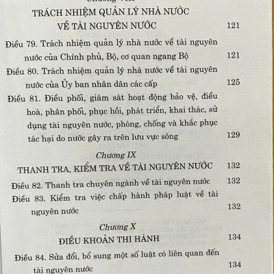 Luật Tài Nguyên Nước