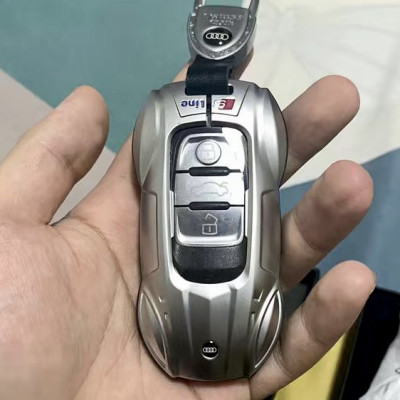 Vỏ Ốp chìa khóa Hãng xe ô tô Audi 2 phiên bản Độc Đẹp
