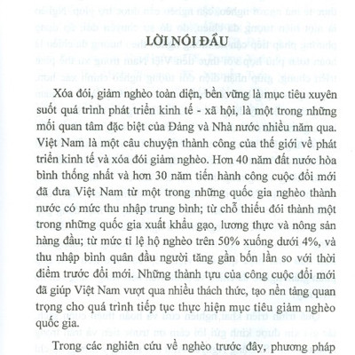 Nghèo Đa Chiều Của Dân Cư Vùng Ven Đô Trong Quá Trình Đô Thị Hóa (Sách Chuyên Khảo)