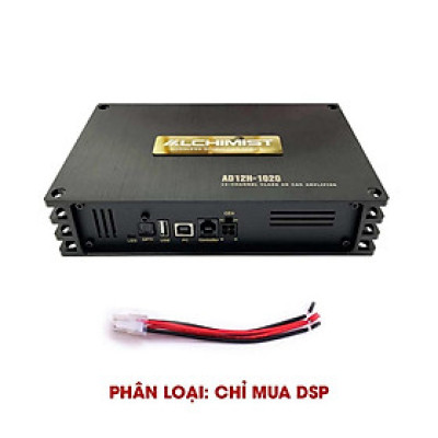 Bộ xử lý DSP 12 kênh tích hợp Amply Alchimist AD 12H 1020 định dạng APTX Bluetooth lossless cao cấp